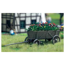 Busch 1228 HO Cart With Flowers