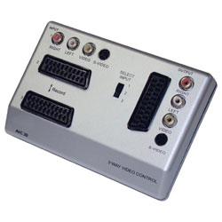 SpeaKa AVC-20 Analogue inputs: 2 SCART, 1x 3 Cinch, 1 S-VHS