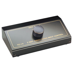 Speaka AV-RCA Plug-Switch Analogue inputs: 3 inputs (phono composite)