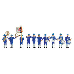 Noch 15582 HO Marching Band 10 Figures