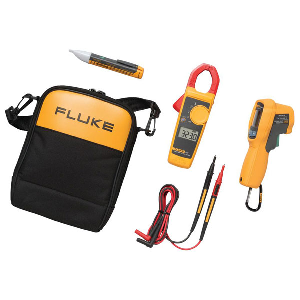 Fluke 62MAX+/323/1AC Kit IR Thermometer, Clamp Meter and Voltage D...