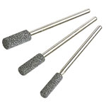 Wolfcraft 2175000 Chainsaw Sharpening Stones ø 4, 4.8, 5.5mm