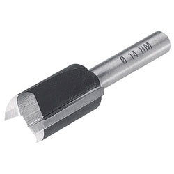 Wolfcraft 3926000 Router Straight Bit TCT ø 10 x 8mm Shank