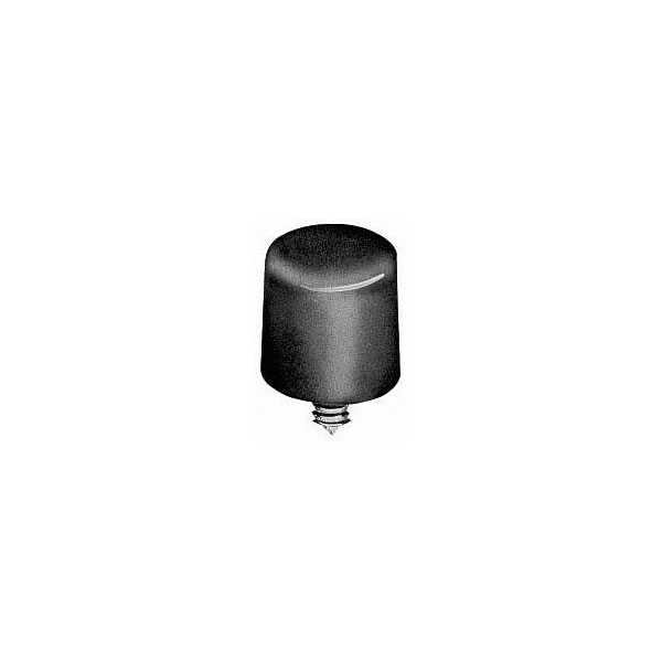 NKK AT413A .315” Diameter Screw-on Cap Black PBT for Series MB20
