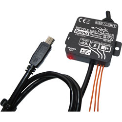 Kemo M172 USB Bicycle Charge Controller USB (Mini B)
