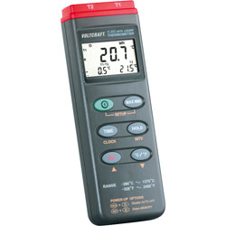 VOLTCRAFT K202 Digital Thermometer 2 Channel