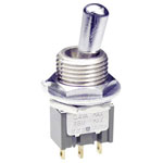 NKK M2028SS4W01 3A Miniature Toggle DPDT (on)-off-(on) 10.5mm Lever Solder Lug