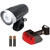 Sigma 18420 Lightster & Cuberider ll Front & Rear Bicycle Lights Set
