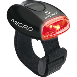 Sigma 17235 Micro Black / Red Rear Bicycle Light