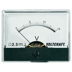 VOLTCRAFT AM-60X46/15V/DC Analogue Panel Meter