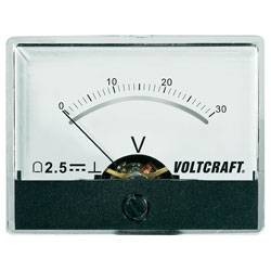 VOLTCRAFT AM-60X46/30V/DC Analogue Panel Meter