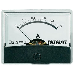 VOLTCRAFT AM-60X46/1A/DC Analogue Panel Meter