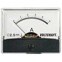 VOLTCRAFT AM-60X46/5A/DC Analogue Panel Meter