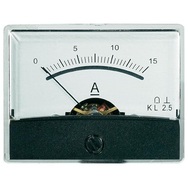 Voltcraft AM-60X46/15A/DC Analogue Panel Meter