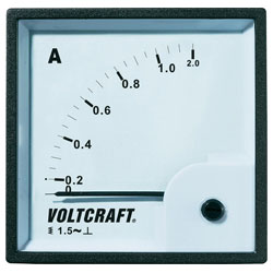 Voltcraft AM-72X72/1A Analogue Panel Meter