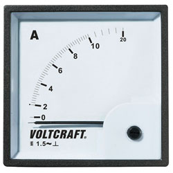 Voltcraft AM-72X72/10A Analogue Panel Meter