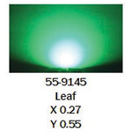 TruOpto OSC74L3131A 3mm 'Leaf' Colour LED