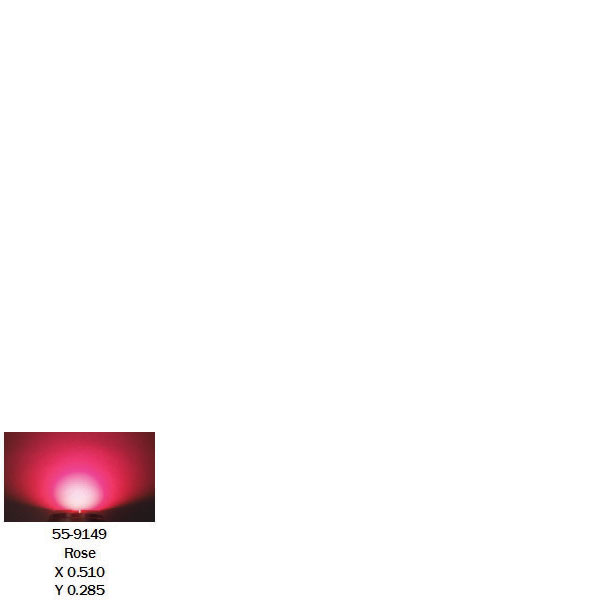 TruOpto OSCB4L3131A 3mm 'Rose' Colour LED