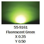 TruOpto OSG74L3131A 3mm 'Fluorescent Green' Colour LED