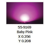 TruOpto OSK84L5111A 5mm 'Baby Pink' Colour LED