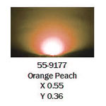 TruOpto OSCG4L5111A 5mm 'Orange Peach' Colour LED