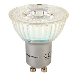 Integral LED Glass GU10 LED Bulb Neutral White 4.4W (50W) 4000K 400lm ND