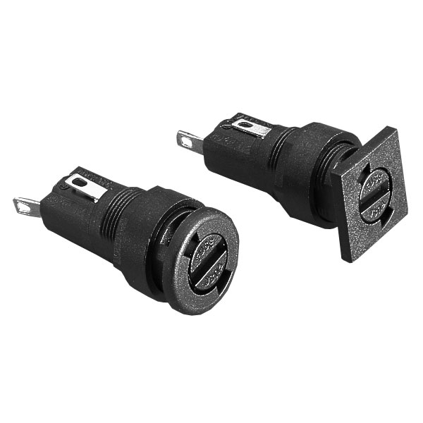 Bulgin FX0357 5x20mm Fuseholder Panel Mount 10A 250V Screwdriver R...