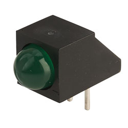 Kingbright L-73CB/1GDA 4.8mm Green LED PCB Mount