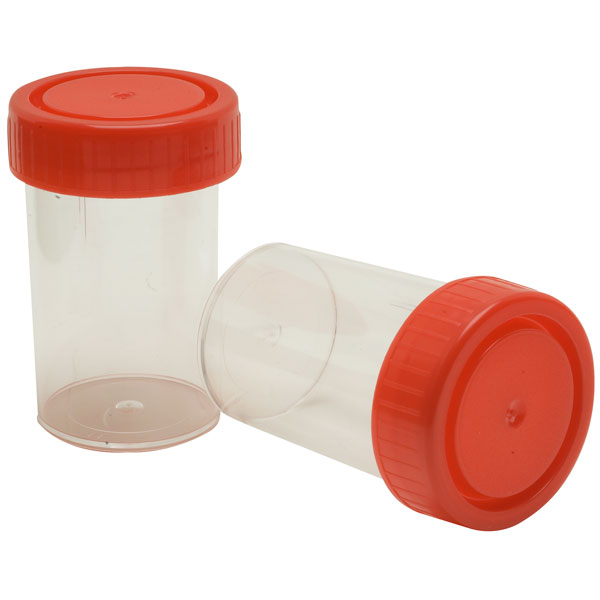 Image of Medline 60ml Polystyrene Container, Non-sterile