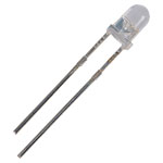 TruOpto OSWWY23131E 3mm White Ac LED 3000MCD 30°