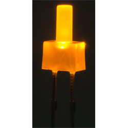 TruOpto OSY5JA7K94B -12V 2mm 12V Tower LED Yellow 68MCD Diffused