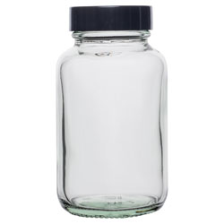 Academy Round Powder Bottle 125ml Pack of 10