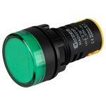 Europa Components RAD223P 22mm LED Pilot Light Green 230V AC IP65