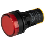 Europa Components RAD224B 22mm LED Pilot Light Red 24V AC/DC IP65