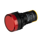 Europa Components RAD224P 22mm LED Pilot Light Red 230V AC IP65