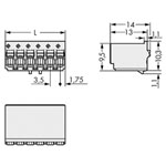 WAGO 2091-1122 picoMAX® 3.5 Female 2P