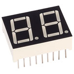 TruOpto OSL20561-IR 14.2mm Dual Red Display Anode 20MCD
