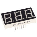 TruOpto OSL30561-IG 14.2mm 3 Digit Green Display Anode 200MCD