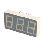 Kingbright BC56-12EWA 14.2mm 3 Digit Red LED Display Cathode