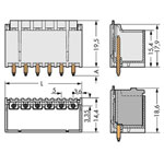 WAGO 2092-1406/200-000 picoMAX® 5.0 Male 6P THR Tape Straight