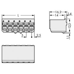 WAGO 2092-1128/000-1000 picoMAX® 5.0 Female 8P