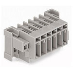 WAGO 769-668/004-000 Male X-COM-SYSTEM 8P 5mm Horizontal Flange Solder