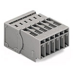 WAGO 769-607/001-000 Male X-COM-SYSTEM 7P 5mm Snap-in Feet Cage Clamp