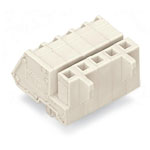 WAGO 721-302/008-000 Female MCS-MIDI 2P 5mm Snap-in Feet Angled