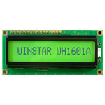 Winstar WH1601A-NYG-JT 16x1 LCD Display Reflective