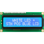 Winstar WH1602B-TMI-JT 16x2 LCD Display Blue Negative Mode White LED Backlight