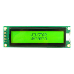 Winstar WH2002A-YYH-JT 20x2 LCD Display Yellow/green LED Backlight