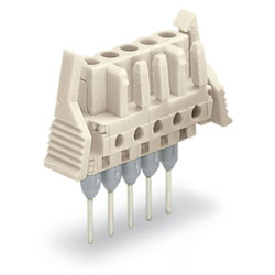 WAGO 722-136/005-000/039-000 Female MCS-MIDI 6P 5mm Straight Contact Pins