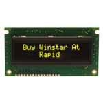 Winstar WEH001602ELPP5N 16x2 OLED Display Yellow 84x44x10mm