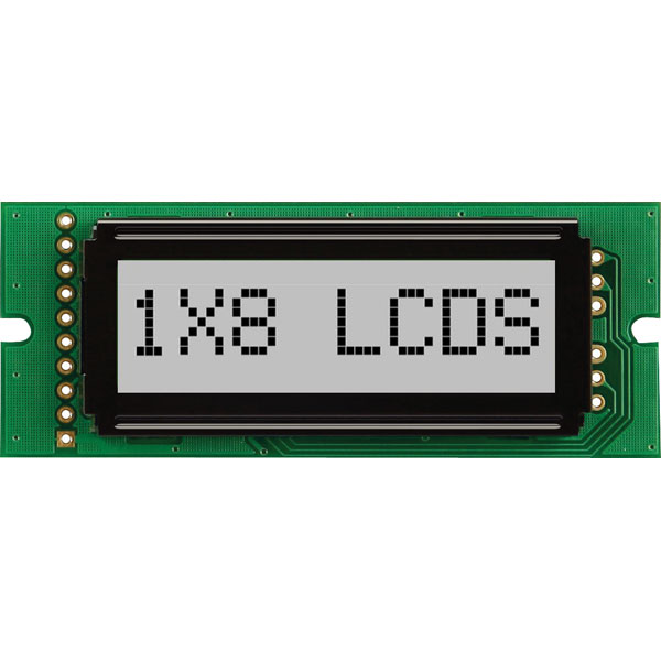 ALPHA-NUM 8 X 2 YELLOW GREEN MC20803A6W-GPTLY By MIDAS Best Price Square LCD